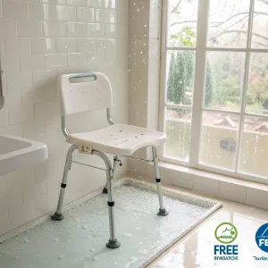 The Shower Chair People Say Feels Safer and More Stable