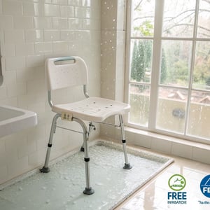 The Shower Chair People Say Feels Safer and More Stable